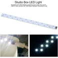 thumbnail image 4 of Yazoeia Light Box LED Light, Lightbox LED Light Mini 6400K USB Powered LED Light Light Box Photography Portable Photo Tent LED Light for Studio Box Photography Light Tent (20cm) CJC912-121219, 4 of 8