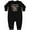 AB-Black, variant on My Brother Graduated and I'm Super Proud Baby Fleece Romper
