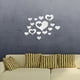 thumbnail image 3 of GOOHOCHY Extraíble espejo superficie 3D amor corazón pegatinas de pared arte mural de la pared calcomanías de vidrio para dormitorio sala de estar cuarto de baño decoración del hogar (rojo), 3 of 4