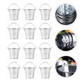 thumbnail image 3 of 12pcs Mini Metal Buckets Small Mini Pails Set with Handles Party Supplies, 3 of 8