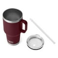 thumbnail image 3 of Yeti 35Oz Rambler Straw Mug With Straw Lid Wild Vine Red, 3 of 5