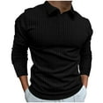 thumbnail image 2 of Men Shirts Clearance, Men's Solid Color Drying Sport Train Short Sleeved V-Neck Shirts, 2 of 5