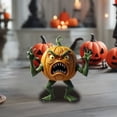 thumbnail image 2 of Ltdhehe Halloween Decorations Mutant Pumpkin Statue Resin Desktop Ornament For Home Party Decoration, 2 of 2
