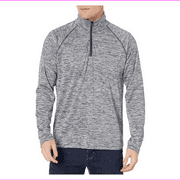 Calvin Klein Men's Move 365 Stretch Quick Dry Moisture Wicking Quarter Zip