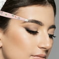 thumbnail image 3 of Unique Bargains 1 Pc Durable Spray Paint Cute Eyebrow Tweezer for Bathroom Travel Pink, 3 of 7