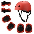 thumbnail image 3 of Casco Protección Kit Niños Rodilleras Y Muñequeras Y Coderas-Rojo, 3 of 5