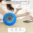 thumbnail image 5 of Bluetooth Speaker under $5! CQCYD Portable Bluetooth Speaker with Suction Cup, Wireless Shower Speaker IPX4 Waterproof, Hand Car Mini Loudspeaker with Subwoofer, 5 of 8