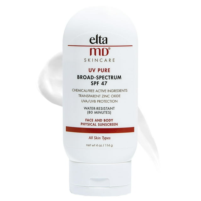 Protector solar EltaMD UV Pure para rostro y cuerpo 120 ml SPF 47