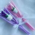 thumbnail image 2 of Regalo de San Valentín, una sola flor de jabón, rosa, flor artificial, encaje, pequeño regalo fresco para el cliente para enviar a amigos, 2 of 6