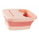 thumbnail image 5 of Lavabo plegable para pies, grande, portátil, con tapa, cubo para baño de pies Rosa, 5 of 9