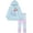 Blue, variant on Disney Frozen 2 Toddler Girls' Fleece Ruffle Hoodie & Leggings Set - 4T