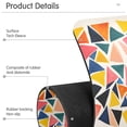 thumbnail image 4 of Yayeee Faucet Mat for Kitchen Sink 14.7" Diatomite Long Splash Guard Pad, Abstract Triangles, 4 of 7