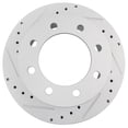 thumbnail image 4 of Geelife Rear Posi Ceramic Brake Pad & Performance Rotor with Parking Shoe for GM, 4 of 9