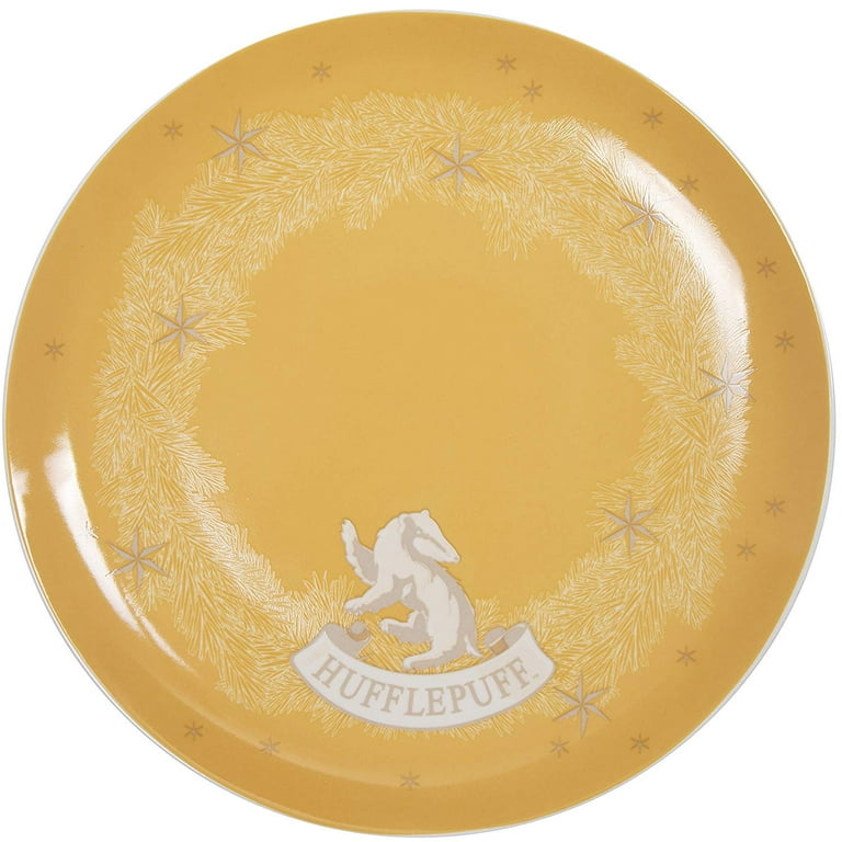 Harry Potter Plate Gold Plated Engraved Dish With Hogwart House