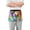 Rainbow Butterflies, variant on Rainbow Butterflies Server Apron with 3 Pockets Waterproof Waitress Waist Short Apron for Man Woman 12 Inches