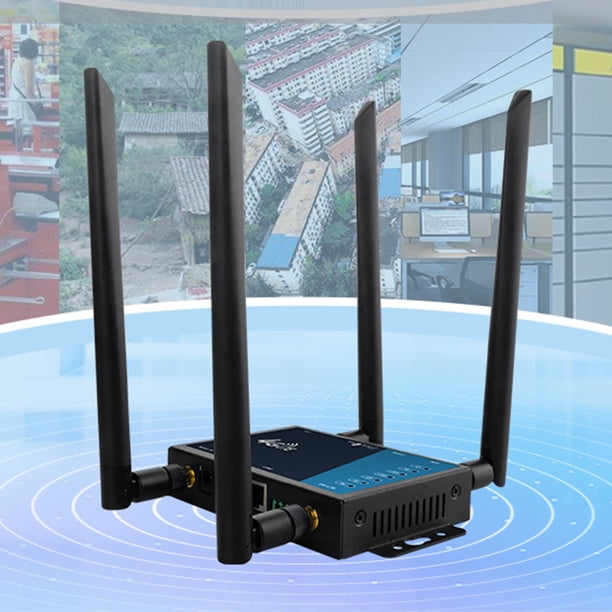 Enrutador inalámbrico 4G 300Mbps 4G WiFi Enrutador Antena Firewall Protección UE / EE. UU. Enchufe FLhrweasw Nuevo