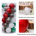 thumbnail image 3 of Bolas navideñas de 6 cm/2,36 pulgadas, 30 piezas de adornos navideños de plástico irrompibles para árbol de Navidad, adornos colgantes para fiestas, festivales, 3 of 5