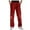 Red, variant on Luwomo Leisure Mens Pants Carnival Special Glitter Wide Leg Long Elastic Waist Festival Loose Fit Trousers Blue,L