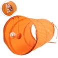 thumbnail image 1 of Cat Tunnel, Foldable Polyester Non-Slip Cat Tunnel Crinkle, Easy To Clean For Cats Pets, 1 of 8