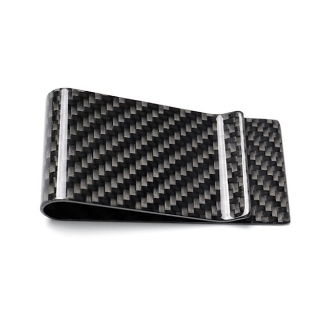 Car Auto Slim Card Carbon Fiber Holder Tarjeta de crédito Money Bill Clip (brillante) Ehuebsd http://w.neototem.com/image/636416.01/main/636416.01-1.jpg