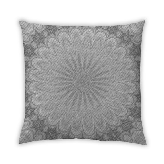 Ahgly Company Outdoor Square Contemporary Throw Pillow, 18 inch by 18 inch