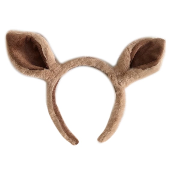 Cartoon Headband Ear Plush Hairband Animation Props Head Dress Clothing Accessories Novelty Hairhoop