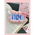 thumbnail image 2 of HELANHO Mini Cute Hello Kitty Alarm Clock with Night Light - LED Display, Date/Temperature/Weekday, Portable Desk Clock for Kids, Girls, Bedroom, Birthday Gifts QQH63-2426, 2 of 6