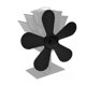 thumbnail image 3 of Chimenea Fangrey 5 Aspas Eficiente Calor-Aluminio Kaili Sencillez, 3 of 4