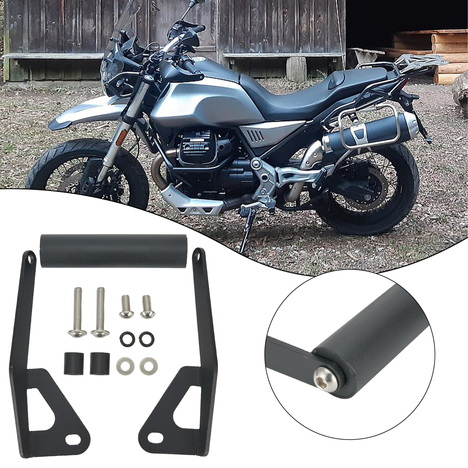 BUYISI Motorcycle Gps Phone Navigation Pad Mount Kit For Guzzi V85