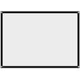 thumbnail image 1 of Richer-R Projector Screen, Rear Projection Screen 60-100 inch Portable Foldable Non-Crease White Projector Curtain, 1 of 5