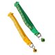 thumbnail image 2 of Pack De 2 Collares Para Gatos Ajustables Con Campana, Para Gatos (Verde Y Amarillo) Afortunado Sencillez, 2 of 5