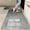 Grey, variant on 2 Pieces Kitchen Rugs, Abstract Anti Fatigue Non Slip Foam Cushioned Grey Art Painting Modern Comfort Indoor Floor Mat Runner Rug Set for Laundry Office Sink Bathroom (17"x48"+17"x24")