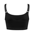 thumbnail image 5 of Razzly Seamless Bras Comfortable Women’s Shaping Tops Front Closure Non Wired Strap Bra For All Day Support And Style Bralettes for Women,Bra Comfortable Bra Comfortable womens underwear(Black,XL), 5 of 6