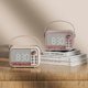 thumbnail image 2 of S11 Handheld Retro Alarm Clock Bluetooth Speaker S11 (Beige), 2 of 4