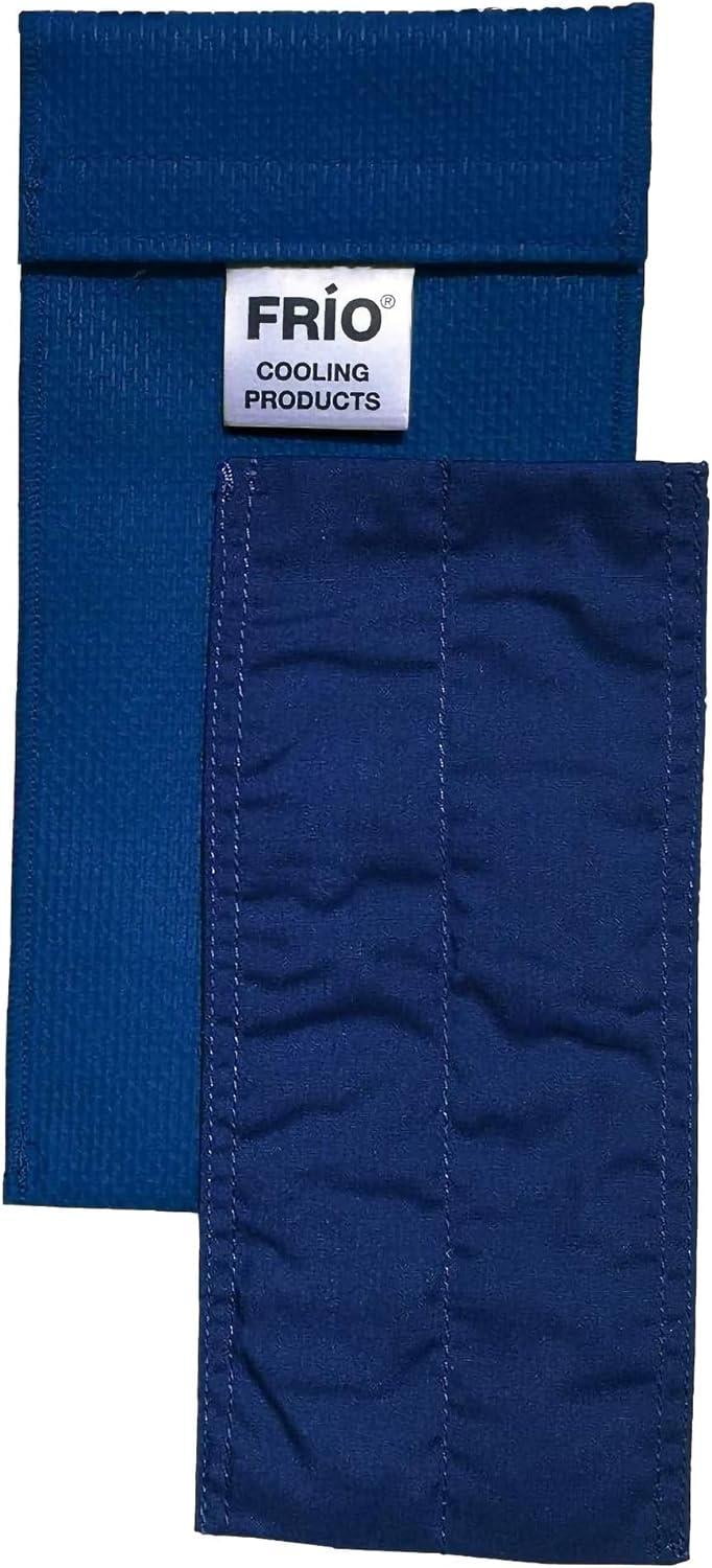 Frio Insulin Cooler Case Diabetic Cooling Medicine Holder Travel Size Duo Insulin Organizer Blue 3.5" x 7"