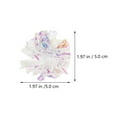 thumbnail image 2 of 8pcs Cat Crinkle Sound Ball Toy Lightweight Assorted Colors, 2 of 8