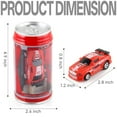 thumbnail image 2 of BESTSKY Toy Cars,Creative Boy Toys Age 6-8,Rear Lights Race Car,Red, 2 of 6