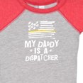 thumbnail image 4 of Inktastic My Dad is a Dispatcher Emergency Services Boys or Girls Baby Bodysuit, 4 of 5