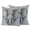 White, variant on Boho Elephant Pillow Covers 2 Pack Floral Pattern Animal Abstract Pillowcase Waterproof Outdoor Throw Pillow Cover for Patio Garden Balcony Decorative Square Cushion 20"x12"