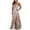 White, variant on Bigersell Women's Casual Lounge Long Dress Fashion Women Printed V-Neck One-piece Long Dress Regular Maxi Dress Style 2107, Female Maxi Dresses Black L