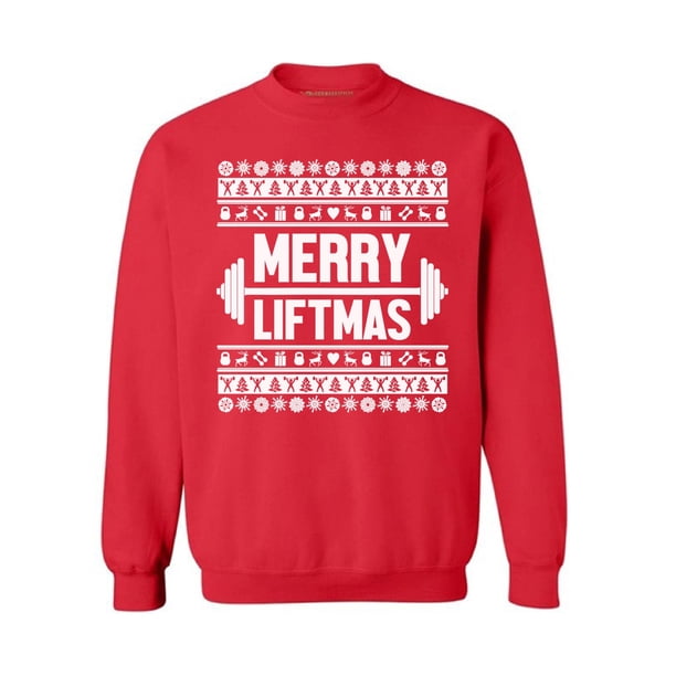 merry liftmas jumper
