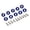 Blue, variant on Labymos Billet Aluminum Fender Bumper Washer Bolt Engine Bay Dress Up Kit Universal Screw Bolt