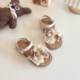 thumbnail image 4 of MEZZALL Girls Fashion Sandals With Bow Design Adjustable Straps For Toddler Kids Casual Outdoor Spring Summer Fall Lovely, 4 of 7