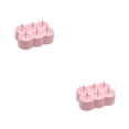 thumbnail image 3 of Bandeja de Cubitos de hielo Wosthever Rectángulo rosa 2Conjunto, 3 of 6