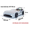 thumbnail image 5 of Cama en forma de carro JAKOSC MEBLI GT18 Rosa, 5 of 5