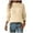 Beige, variant on Scyoekwg Womens Sweaters Solid Color Warm Casual Long Sleeve Crewneck Sweater Knitted Sweater Fall Winter Clothes Pullover Sweater Tops(Pink,XL)