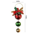 thumbnail image 3 of Adornos Navideños Ganfancp Colgante Forjado Campana de Navidad Hierro, 3 of 7