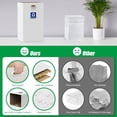 thumbnail image 5 of 30 Gallon Corrugated Cardboard Disposable Trash Cans with Built-in Handles, Heavy Duty 8 Pack  Large Portable Trash Can, Waterproof Layer Reusable Garbage Can, Recycling Bins, 5 of 7