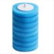 thumbnail image 1 of 48 Piezas Recambios de Cepillos de Baño Desechables Sin Ángulo Muerto Esponjas de Limpieza de Espuma Cabezales Cepillo de Baño Accesorios de Baño Azul, 1 of 5