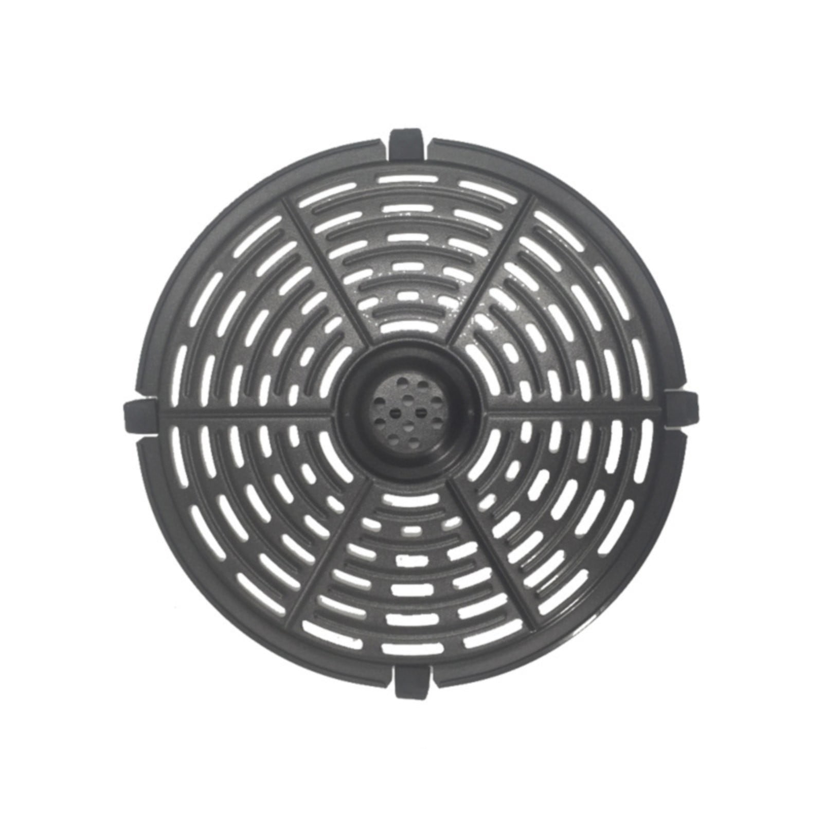 Non-Stick Air Fryer Crisper Plate Air Fryer Replacement Grill Grate Universal Air Fryer Accessory Tray Air Fryer Grill Pan For Steak Pizza Barbecue French Fries Air Fryer Replacement Parts